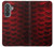 S2879 Red Arowana Fish Scale Hülle Schutzhülle Taschen für Samsung Galaxy A37