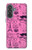 S2885 Paris Pink Hülle Schutzhülle Taschen für Samsung Galaxy A37