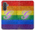 S2899 Rainbow LGBT Gay Pride Flag Hülle Schutzhülle Taschen für Samsung Galaxy A37