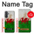 S2976 Wales Football Soccer Flag Hülle Schutzhülle Taschen für Samsung Galaxy A37