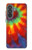 S2985 Colorful Tie Dye Texture Hülle Schutzhülle Taschen für Samsung Galaxy A37