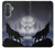 S3011 Dream Catcher Wolf Howling Hülle Schutzhülle Taschen für Samsung Galaxy A37