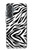 S3056 Zebra Skin Texture Graphic Printed Hülle Schutzhülle Taschen für Samsung Galaxy A37