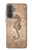 S3214 Seahorse Skeleton Fossil Hülle Schutzhülle Taschen für Samsung Galaxy A37
