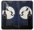 S3249 Peter Pan Fly Full Moon Night Hülle Schutzhülle Taschen für Samsung Galaxy A37