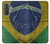 S3297 Brazil Flag Vintage Football Graphic Hülle Schutzhülle Taschen für Samsung Galaxy A37