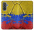 S3306 Colombia Flag Vintage Football Graphic Hülle Schutzhülle Taschen für Samsung Galaxy A37