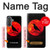 S3328 Crow Red Moon Hülle Schutzhülle Taschen für Samsung Galaxy A37