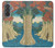 S3348 Utagawa Hiroshige The Monkey Bridge Hülle Schutzhülle Taschen für Samsung Galaxy A37