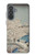 S3350 Utagawa Hiroshige Drum Bridge Yuhi Hill in Meguro Hülle Schutzhülle Taschen für Samsung Galaxy A37