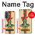 S3377 Tarot Card Hanged Man Hülle Schutzhülle Taschen für Samsung Galaxy A37