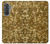 S3388 Gold Glitter Graphic Print Hülle Schutzhülle Taschen für Samsung Galaxy A37