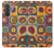 S3409 Squares Concentric Circles Hülle Schutzhülle Taschen für Samsung Galaxy A37