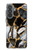 S3419 Gold Marble Graphic Print Hülle Schutzhülle Taschen für Samsung Galaxy A37