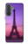 S3447 Eiffel Paris Sunset Hülle Schutzhülle Taschen für Samsung Galaxy A37