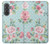 S3494 Vintage Rose Polka Dot Hülle Schutzhülle Taschen für Samsung Galaxy A37