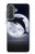 S3510 Dolphin Moon Night Hülle Schutzhülle Taschen für Samsung Galaxy A37