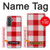 S3535 Red Gingham Hülle Schutzhülle Taschen für Samsung Galaxy A37