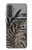 S3692 Gray Black Palm Leaves Hülle Schutzhülle Taschen für Samsung Galaxy A37