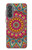 S3694 Hippie Art Pattern Hülle Schutzhülle Taschen für Samsung Galaxy A37