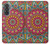 S3694 Hippie Art Pattern Hülle Schutzhülle Taschen für Samsung Galaxy A37