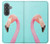 S3708 Pink Flamingo Hülle Schutzhülle Taschen für Samsung Galaxy A37