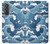 S3751 Wave Pattern Hülle Schutzhülle Taschen für Samsung Galaxy A37