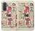 S3820 Vintage Cowgirl Fashion Paper Doll Hülle Schutzhülle Taschen für Samsung Galaxy A37