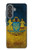 S3858 Ukraine Vintage Flag Hülle Schutzhülle Taschen für Samsung Galaxy A37
