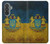S3858 Ukraine Vintage Flag Hülle Schutzhülle Taschen für Samsung Galaxy A37