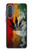 S3890 Reggae Rasta Flag Smoke Hülle Schutzhülle Taschen für Samsung Galaxy A37