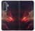 S3897 Red Nebula Space Hülle Schutzhülle Taschen für Samsung Galaxy A37