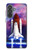 S3913 Colorful Nebula Space Shuttle Hülle Schutzhülle Taschen für Samsung Galaxy A37