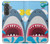 S3947 Shark Helicopter Cartoon Hülle Schutzhülle Taschen für Samsung Galaxy A37