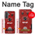 S4011 Red Guitar Analog Delay Graphic Hülle Schutzhülle Taschen für Samsung Galaxy A37