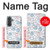 S4013 Seamless Cute Ghost Pattern Hülle Schutzhülle Taschen für Samsung Galaxy A37