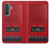 S4073 Vintage Red Cassette Player Graphic Hülle Schutzhülle Taschen für Samsung Galaxy A37