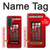 S0058 British Red Telephone Box Hülle Schutzhülle Taschen für Samsung Galaxy A57