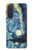 S0213 Van Gogh Starry Nights Hülle Schutzhülle Taschen für Samsung Galaxy A57