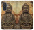 S0344 Buddha Rock Carving Hülle Schutzhülle Taschen für Samsung Galaxy A57