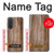 S0599 Wood Graphic Printed Hülle Schutzhülle Taschen für Samsung Galaxy A57