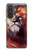 S0691 Leo Paint Hülle Schutzhülle Taschen für Samsung Galaxy A57