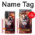 S0691 Leo Paint Hülle Schutzhülle Taschen für Samsung Galaxy A57