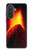 S0745 Volcano Lava Hülle Schutzhülle Taschen für Samsung Galaxy A57
