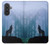 S0935 Wolf Howling in Forest Hülle Schutzhülle Taschen für Samsung Galaxy A57