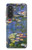 S0997 Claude Monet Water Lilies Hülle Schutzhülle Taschen für Samsung Galaxy A57