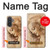 S1045 Leonardo da Vinci Woman's Head Hülle Schutzhülle Taschen für Samsung Galaxy A57