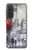 S1295 Eiffel Painting of Paris Hülle Schutzhülle Taschen für Samsung Galaxy A57