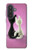 S1832 Love Cat Hülle Schutzhülle Taschen für Samsung Galaxy A57