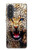 S1932 Blue Eyed Leopard Hülle Schutzhülle Taschen für Samsung Galaxy A57